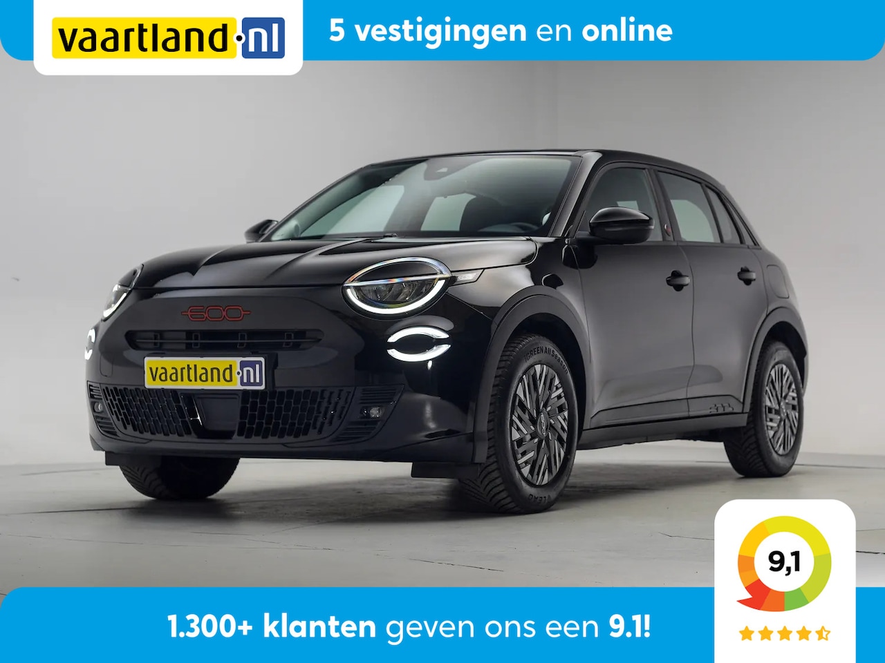 Fiat 600e - Red 54 kWh [ Clima /ECC Camera Apple / Android Cruise ] - AutoWereld.nl