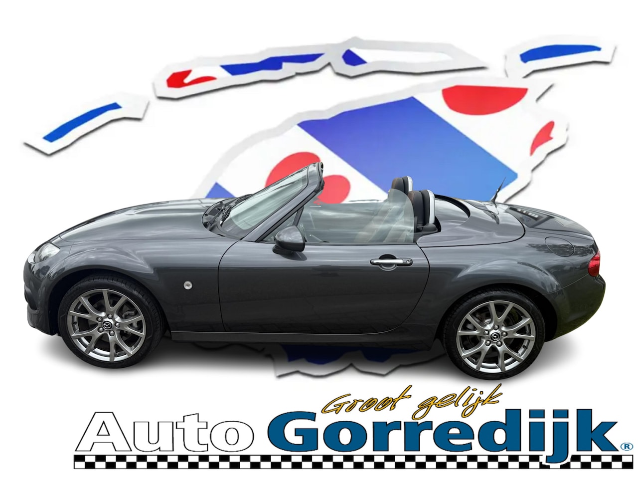 Mazda MX-5 - 1.8 Hanabi Hardtop limited edition, climate control, cruise control, cognac leder, navi - AutoWereld.nl