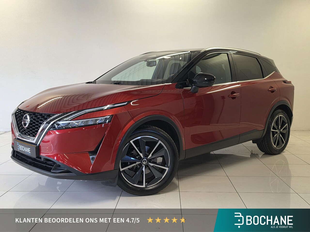 Nissan Qashqai - 1.3 MHEV Xtronic Tekna | Trekhaak 1.800 KG | Matrix LED | Panoramadak | Head-Up Display | - AutoWereld.nl