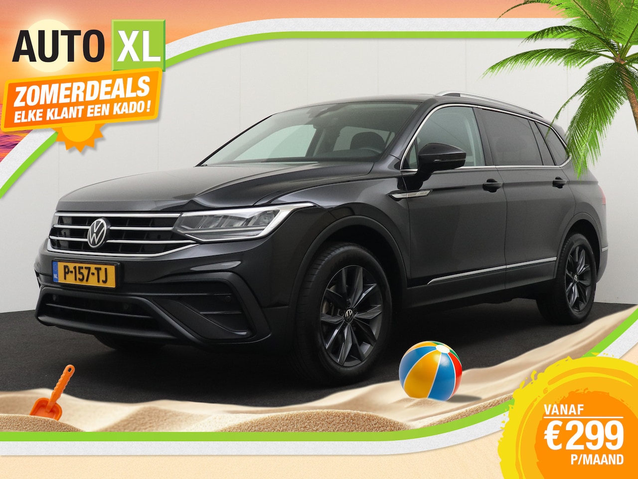 Volkswagen Tiguan Allspace - 1.5 150 PK Aut. TSI Black-Style Adapt.Cruise Climate - AutoWereld.nl