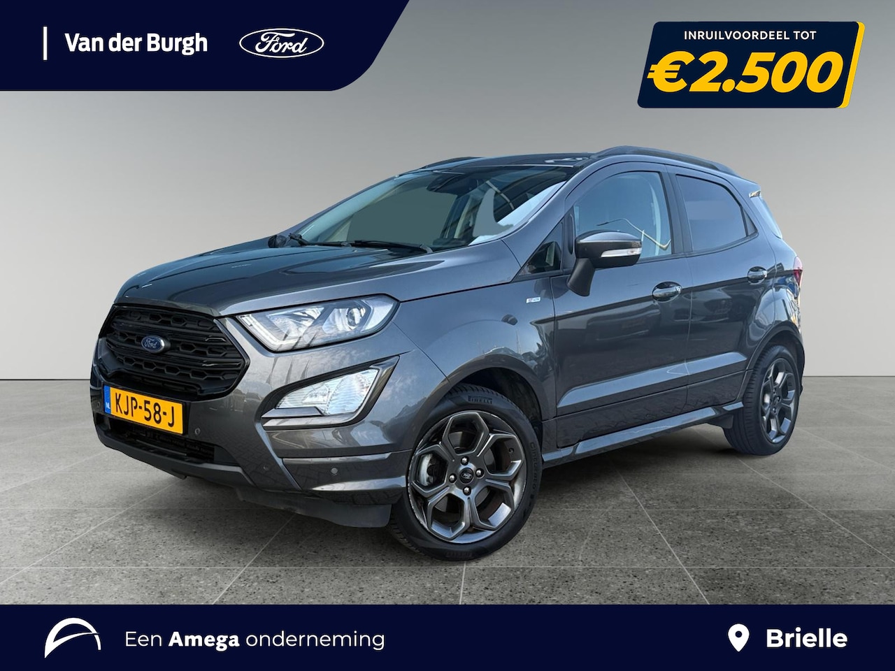 Ford EcoSport - 1.0 EcoBoost ST-Line 125PK Achteruitrijcamera | Privacy Glass | Winter Pack - AutoWereld.nl