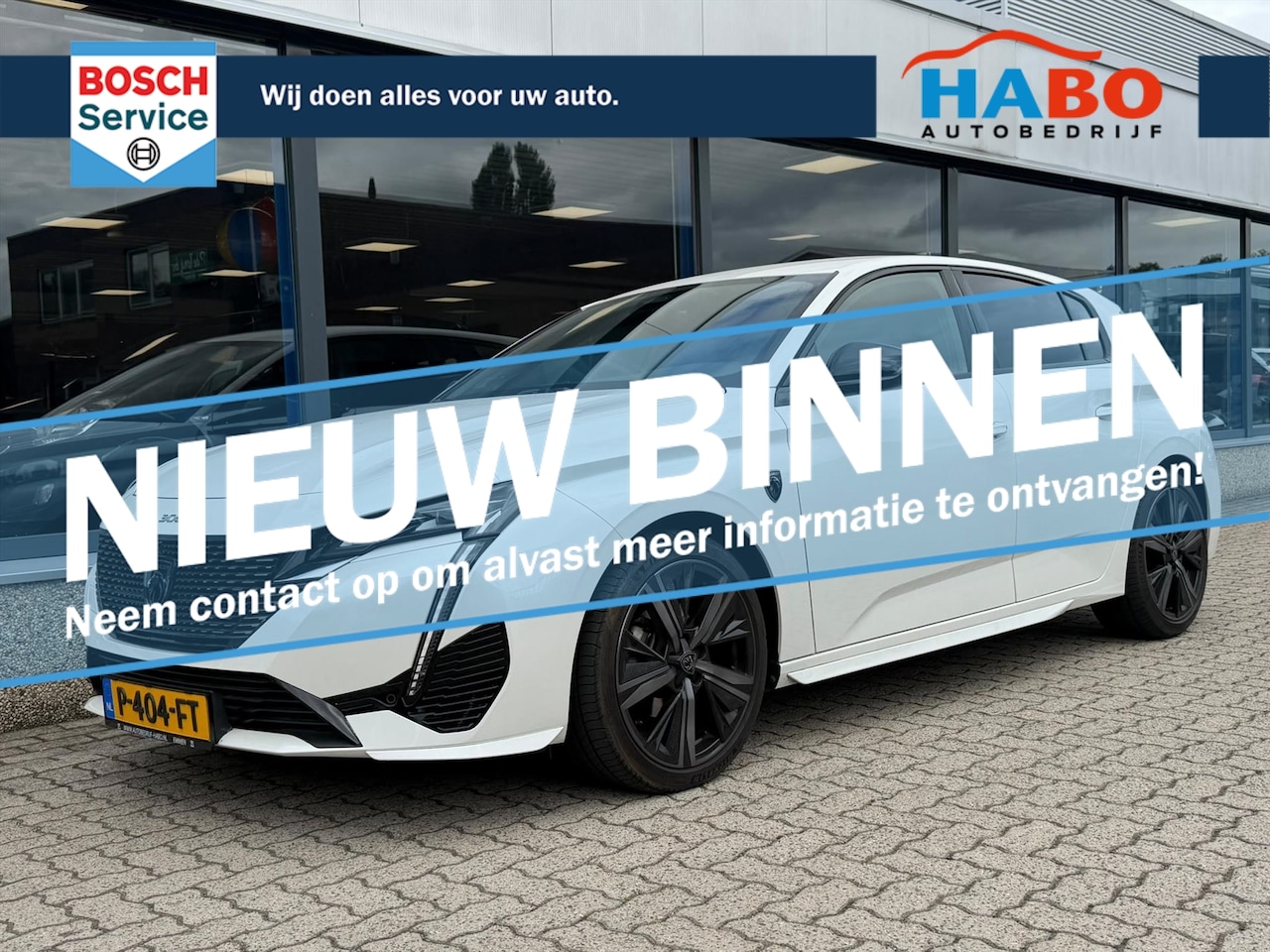Peugeot 308 - 1.2 PURETECH GT PACK BUSINESS AUTOMAAT ECC/ADAP.CRUISE/LEDER/NAV/DIGITAL.COCKPIT/REGEN-PAR - AutoWereld.nl