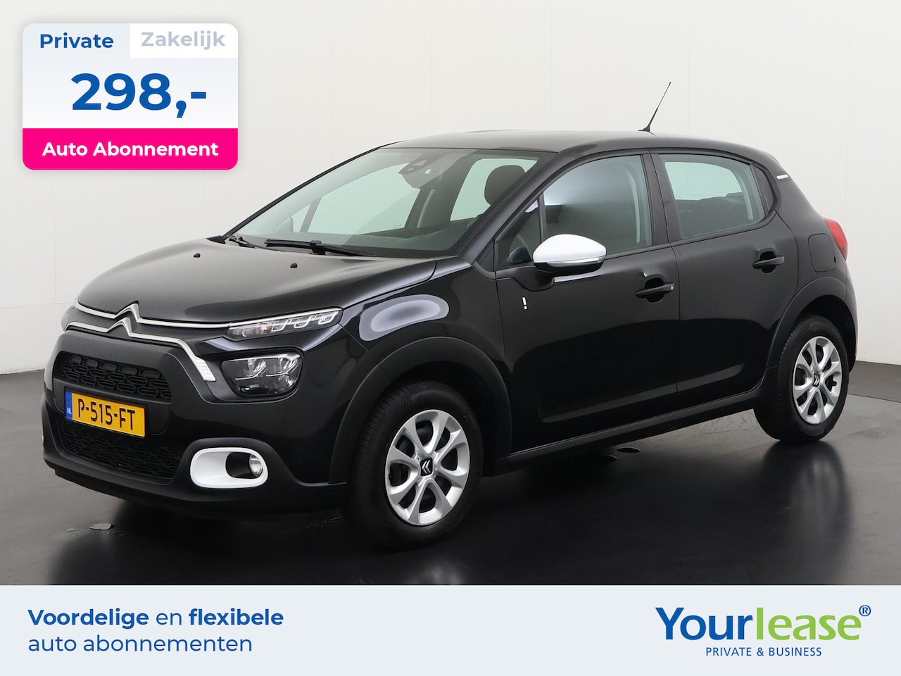 Citroën C3 - 1.2 PureTech You | All-in 298,- Private Lease | Direct uit voorraad - AutoWereld.nl