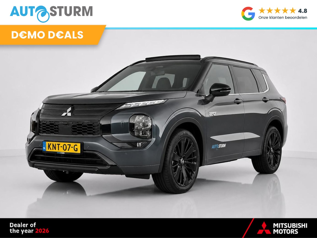 Mitsubishi Outlander - 2.4 PHEV Black Edition 2.4 PHEV Black Edition - AutoWereld.nl