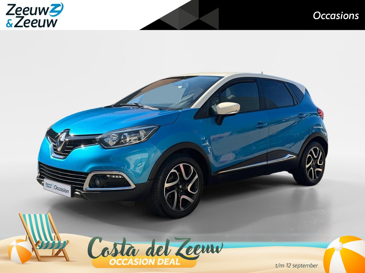 Renault Captur - 1.2 TCe Dynamique | Automaat | Trekhaak | Onderhoudshistorie | Parkeersensoren | Bluetooth - AutoWereld.nl