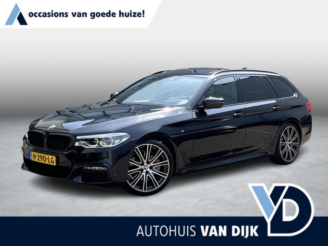 BMW 5-serie Touring - 520i High Executive Edition | NL Auto/2e Eig./Voll.Historie/Individual+M-Sportpakket/Leder - AutoWereld.nl
