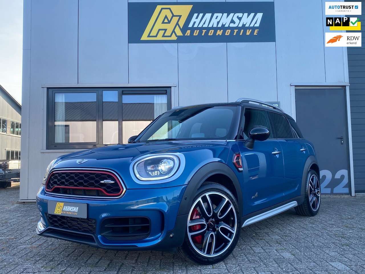 MINI Countryman - 2.0 John Cooper Works ALL4 Chili |Harman Kardon| Headup - AutoWereld.nl