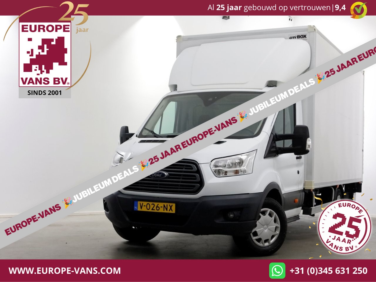 Ford Transit - 350 2.0 TDCI 130pk E6 Trend Bakwagen met laadklep 04-2018 - AutoWereld.nl
