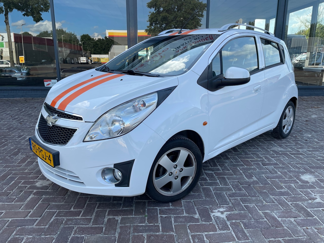 Chevrolet Spark - 1.0 16V LS Bi-Fuel NAP|Airco|1e eigenaar|Boekjes - AutoWereld.nl