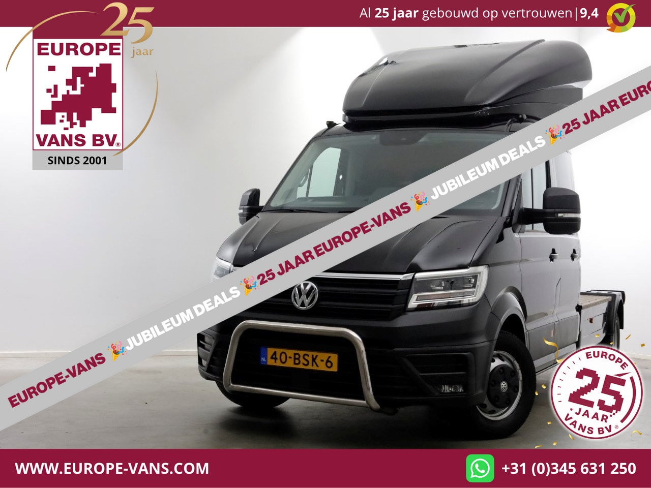 Volkswagen Crafter - 50 2.0 TDI 177pk BE/C1E-Trekker D.C. Trekgewicht 7000kg LED 06-2022 - AutoWereld.nl