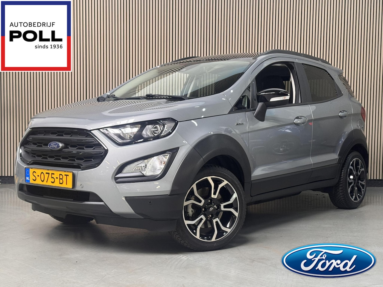 Ford EcoSport - 125pk Active-X Leer Navi Camera Trekhaak Dodehoek Winter pack B&O Dealeronderhouden - AutoWereld.nl