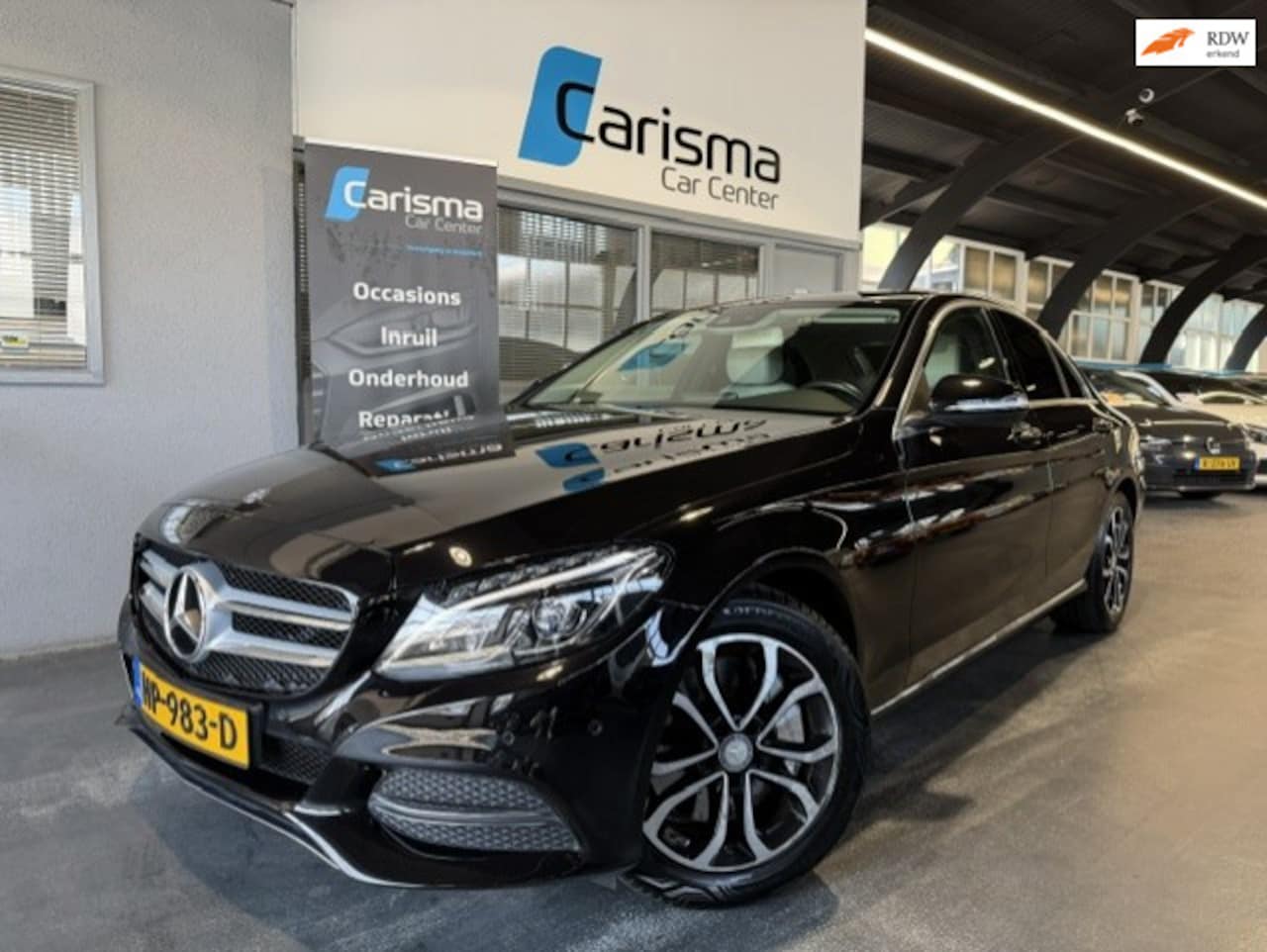 Mercedes-Benz C-klasse - 350 e Lease Edition|Navi|Camera|Dakraam|Cruise|Leder - AutoWereld.nl