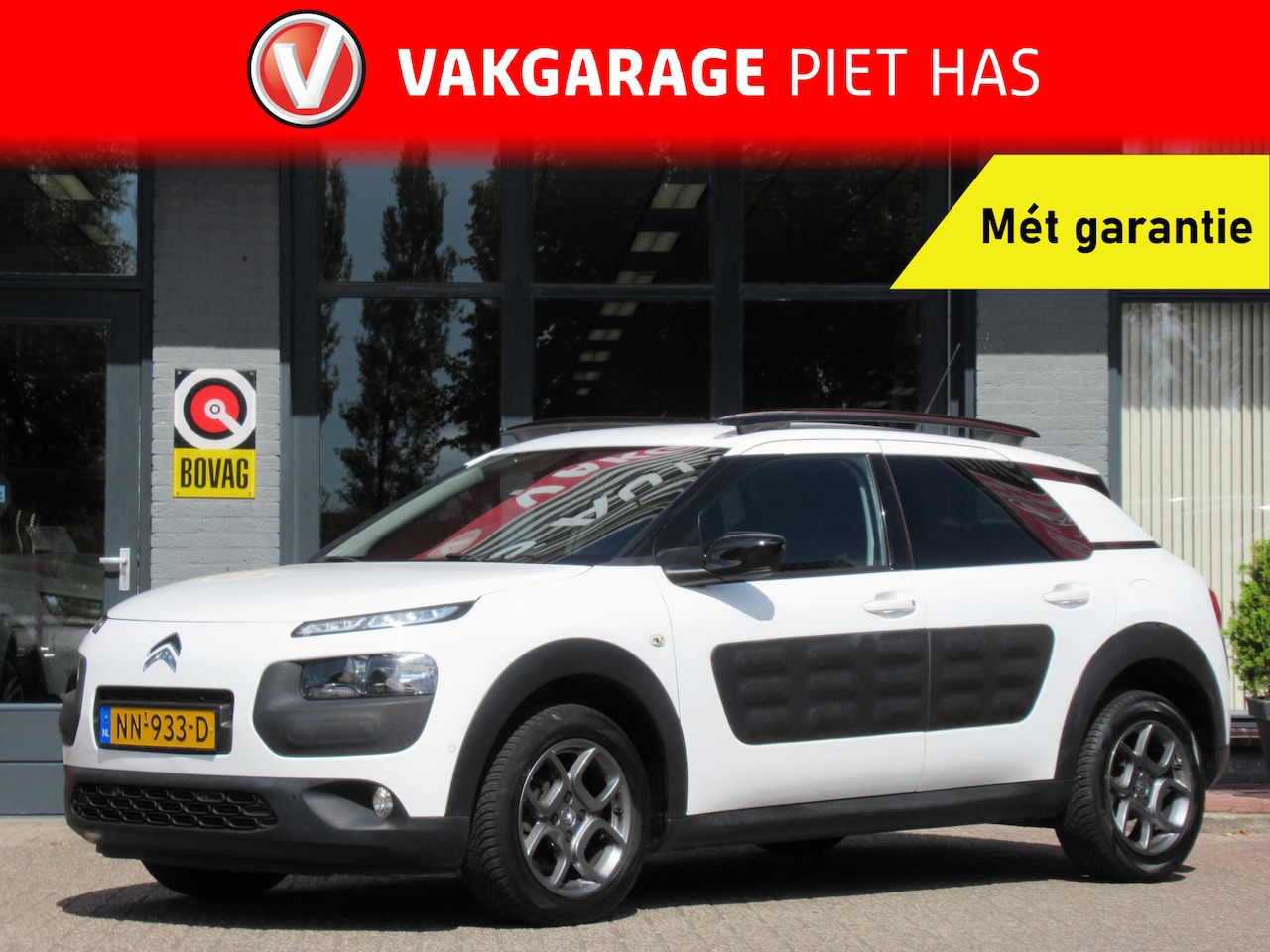 Citroën C4 Cactus - 1.2 PureTech Shine| Automaat| | Clima-Airco | Carplay | Parkeersensoren | Incl. Garantie | - AutoWereld.nl