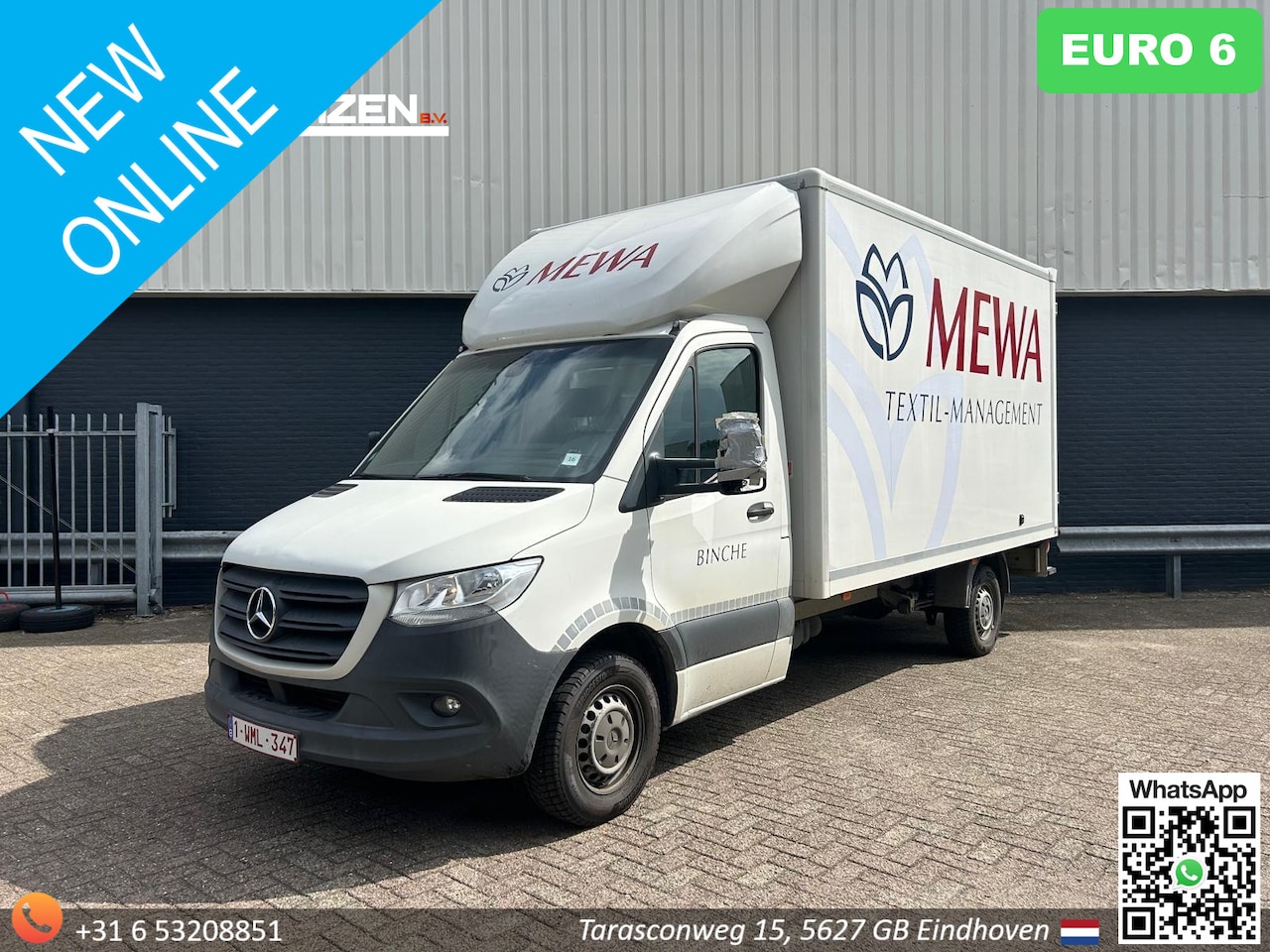 Mercedes-Benz Sprinter - 316 2.2 CDI L2 DC EURO VI-D | €14.950,- NETTO! | Bakwagen | Cruise | Climate | Navi | Came - AutoWereld.nl