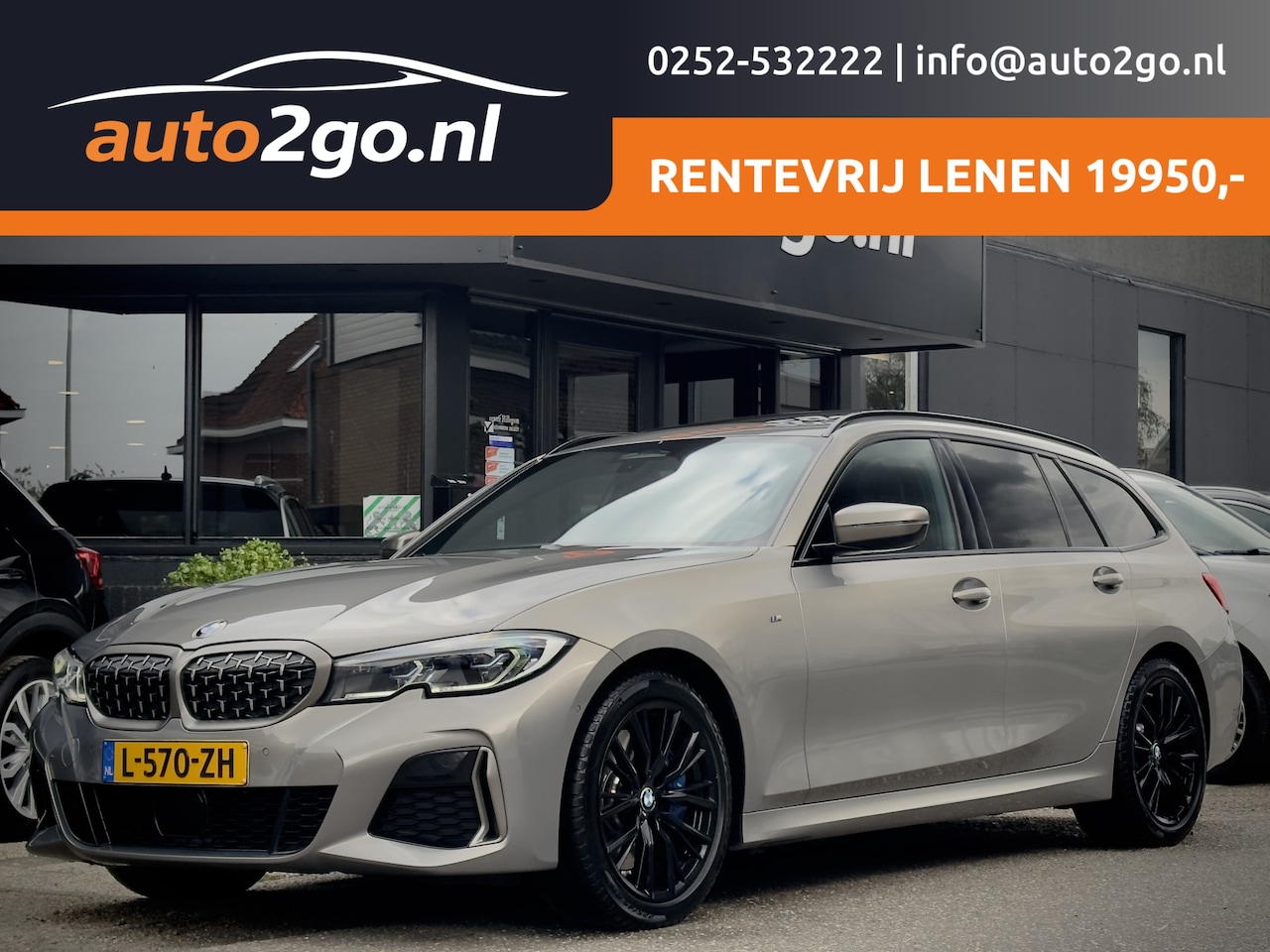 BMW 3-serie Touring - M340i AUT8 XDRIVE M-PERFORMANCE HIGH-EXE 374PK PANODAK DESIGNO-LEDER DIGI-DASH APPLE-CARPL - AutoWereld.nl