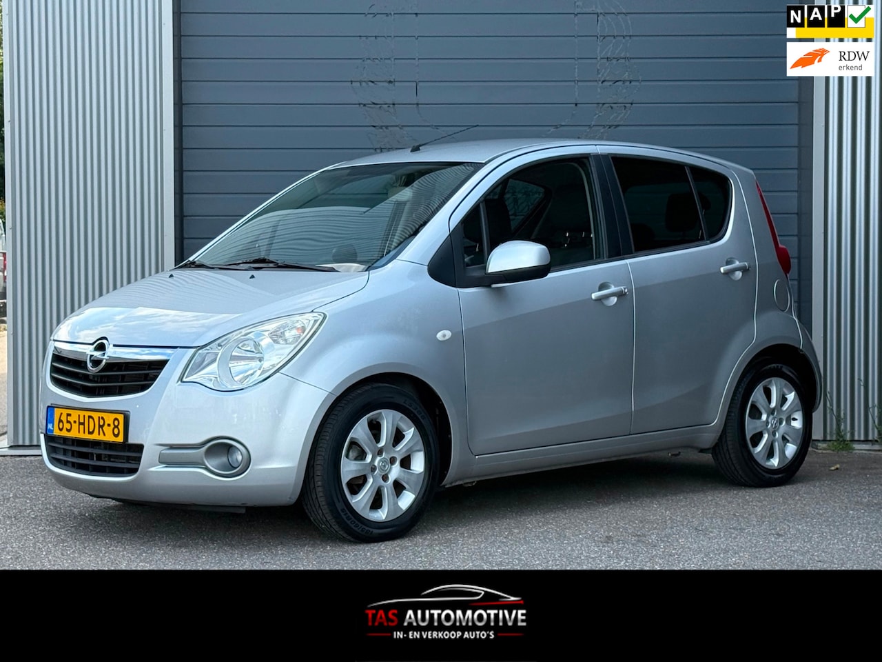 Opel Agila - 1.2 Enjoy AUTOMAAT / AIRCO / 54.113 KM / NAP - AutoWereld.nl