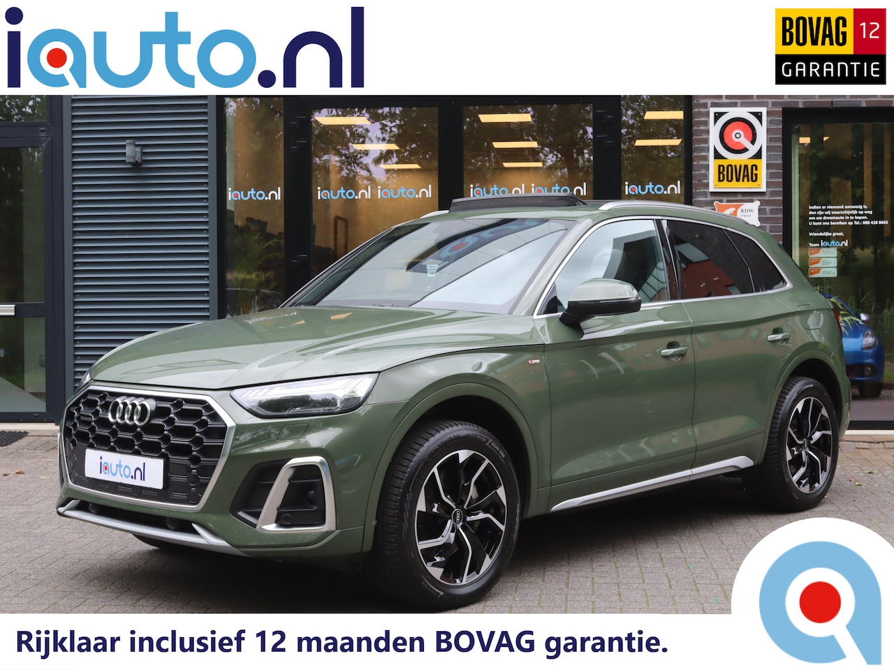 Audi Q5 - 50 TFSI e S-Line Pano/Matrix LED/Keyless/Leder/Elek. stoelen+mem/Camera/MMI+/Virtual Cockp - AutoWereld.nl