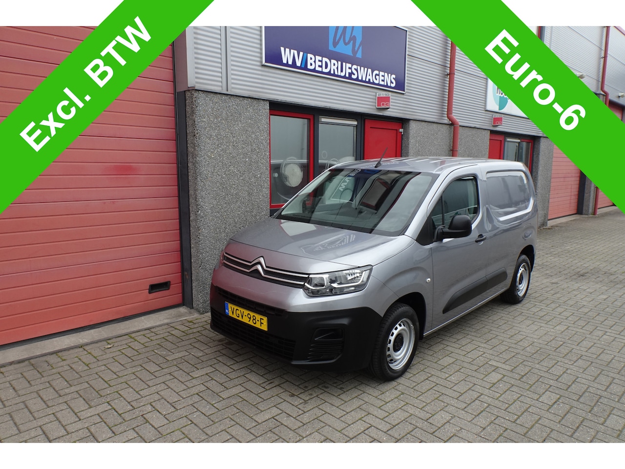 Citroën Berlingo - 1.5 BlueHDI Control airco schuifdeur - AutoWereld.nl