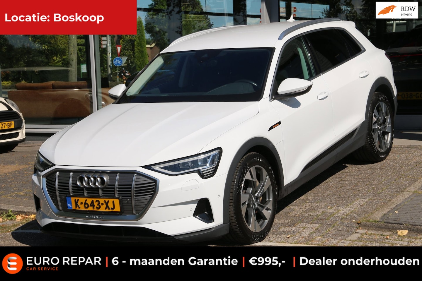 Audi e-tron - E-tron 50 quattro Launch edition 71 kWh SOH 93,6% - AutoWereld.nl