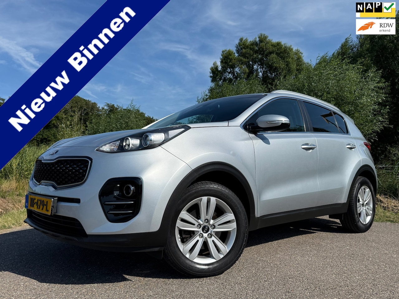 Kia Sportage - 1.6 GDI DynamicLine | Camera | Apple CarPlay/Android Auto | LKAS | Clima | Navi | 17" Velg - AutoWereld.nl