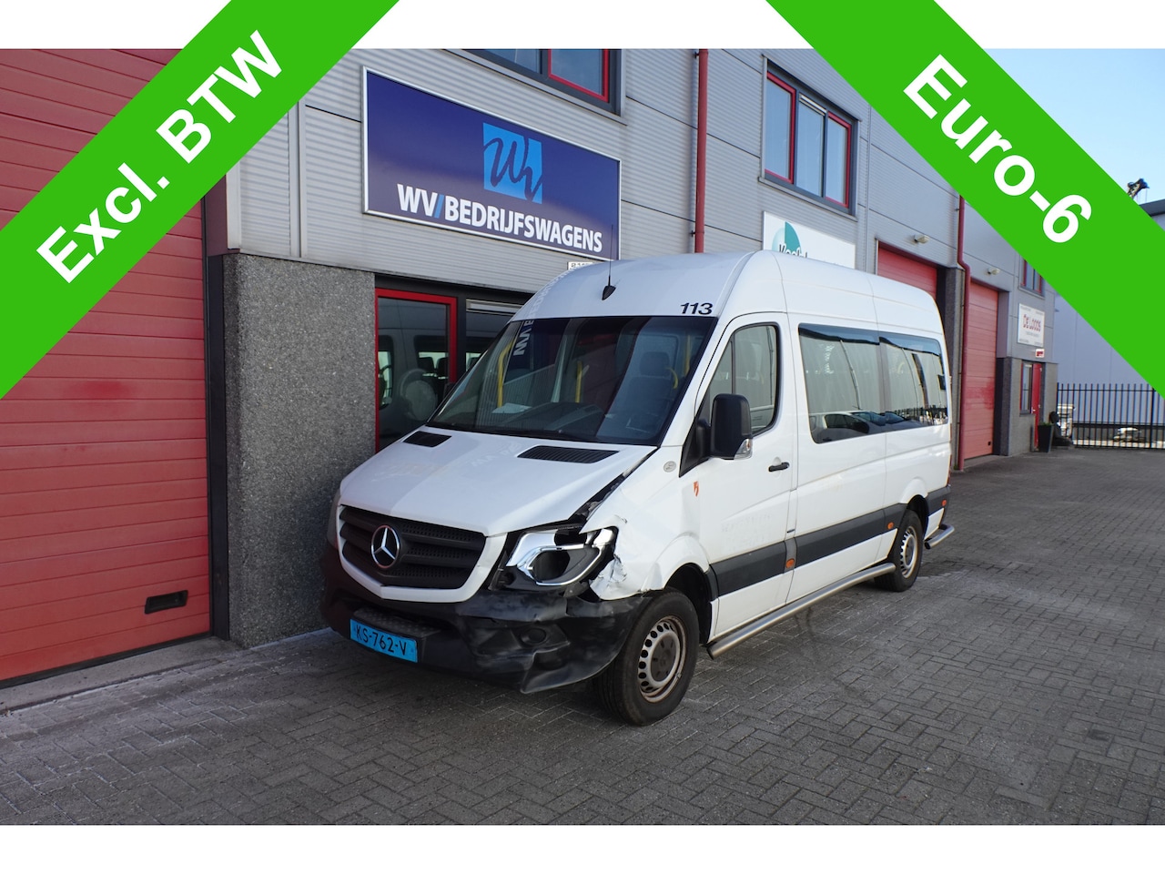 Mercedes-Benz Sprinter - 314 2.2 CDI 366 9 pers rolstoel lift automaat airco - AutoWereld.nl