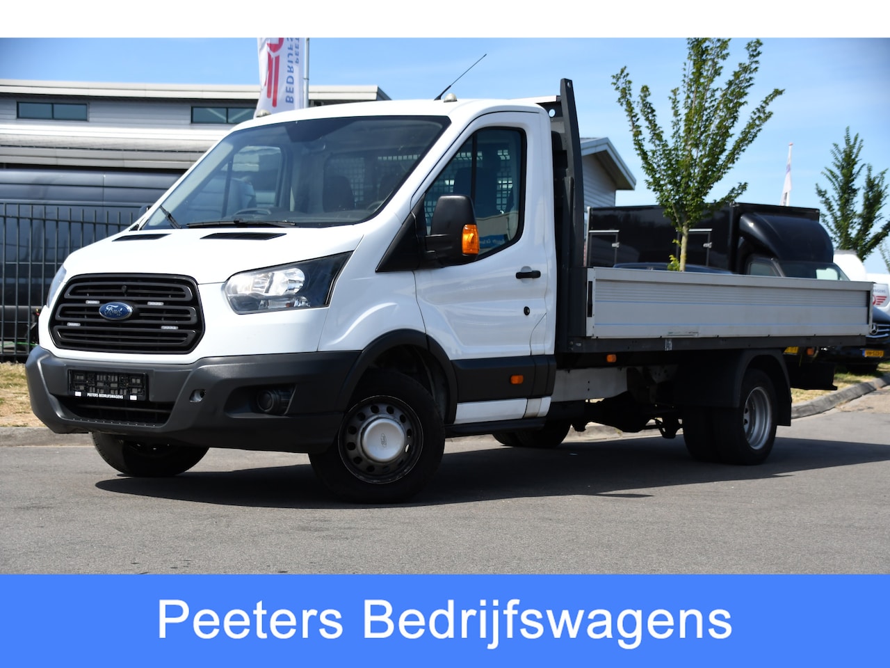 Ford Transit - 350 2.0 TDCI L4H1 Openlaadbak Airco, Radio, 130pk, Pick-up, Uniek! - AutoWereld.nl