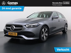 Mercedes-Benz C-klasse Estate - 200 Launch Edition Luxury Line | Trekhaak | 360 Camera | Keyless | Memory | Apple Carplay/