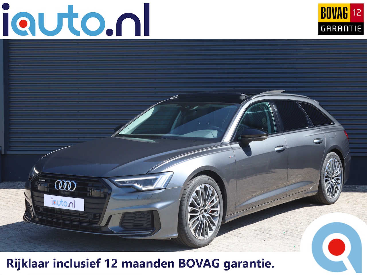 Audi A6 Avant - 55 TFSI e quattro Pro Line S Competition Pano/Matrix LED/360/Navi Plus/ACC/Optiek Zwart/19 - AutoWereld.nl
