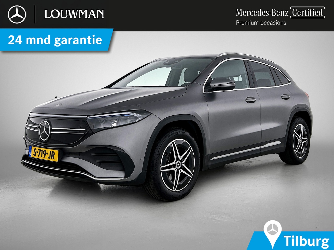 Mercedes-Benz EQA - 250 Business Solution AMG 67 kWh | AMG line | MBUX wide screen | Designo grijs | Stoelverw - AutoWereld.nl