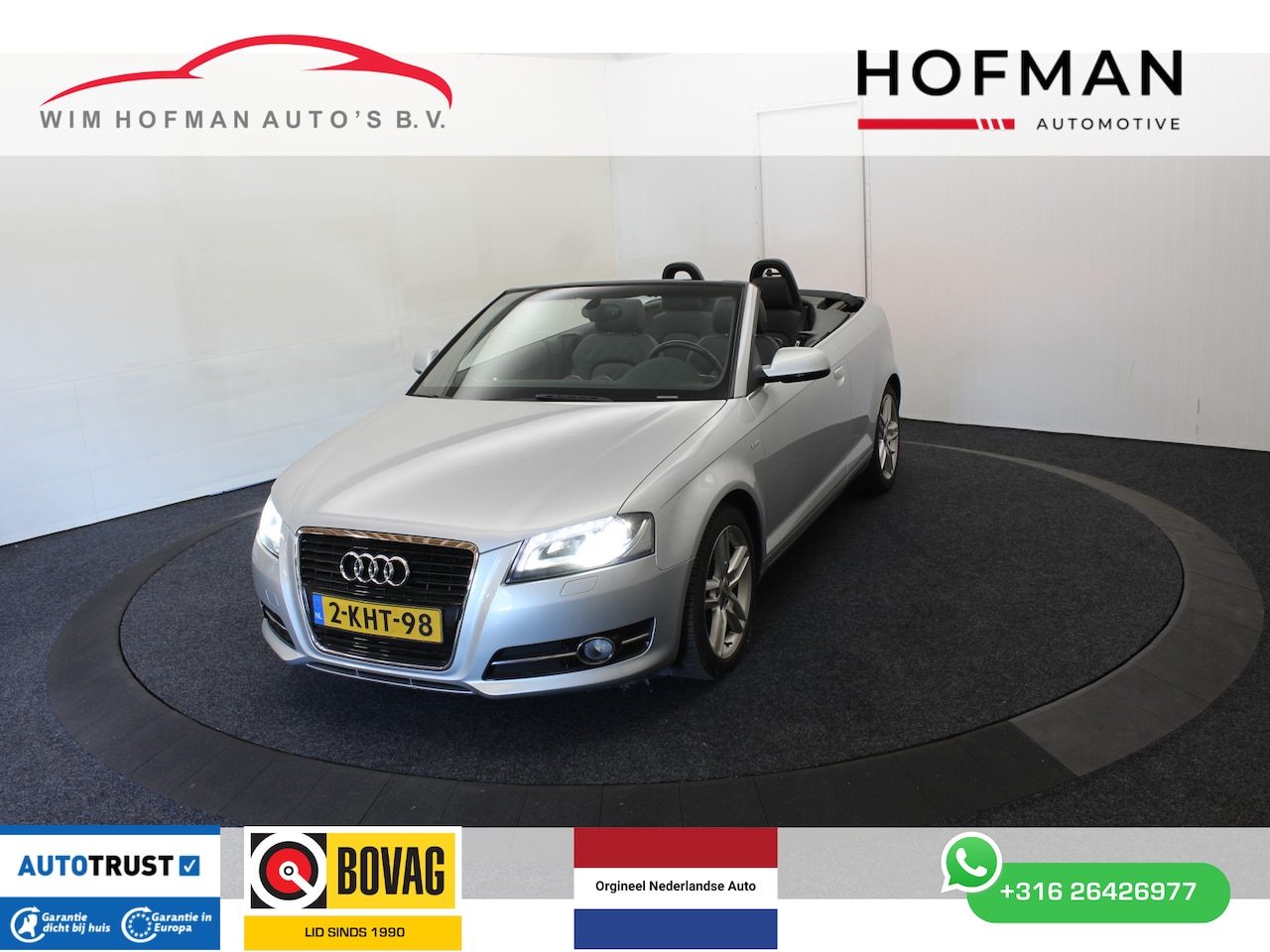 Audi A3 Cabriolet - 1.2 TFSI S-Line Vol Leder advance Stoelverw Navigatie - AutoWereld.nl