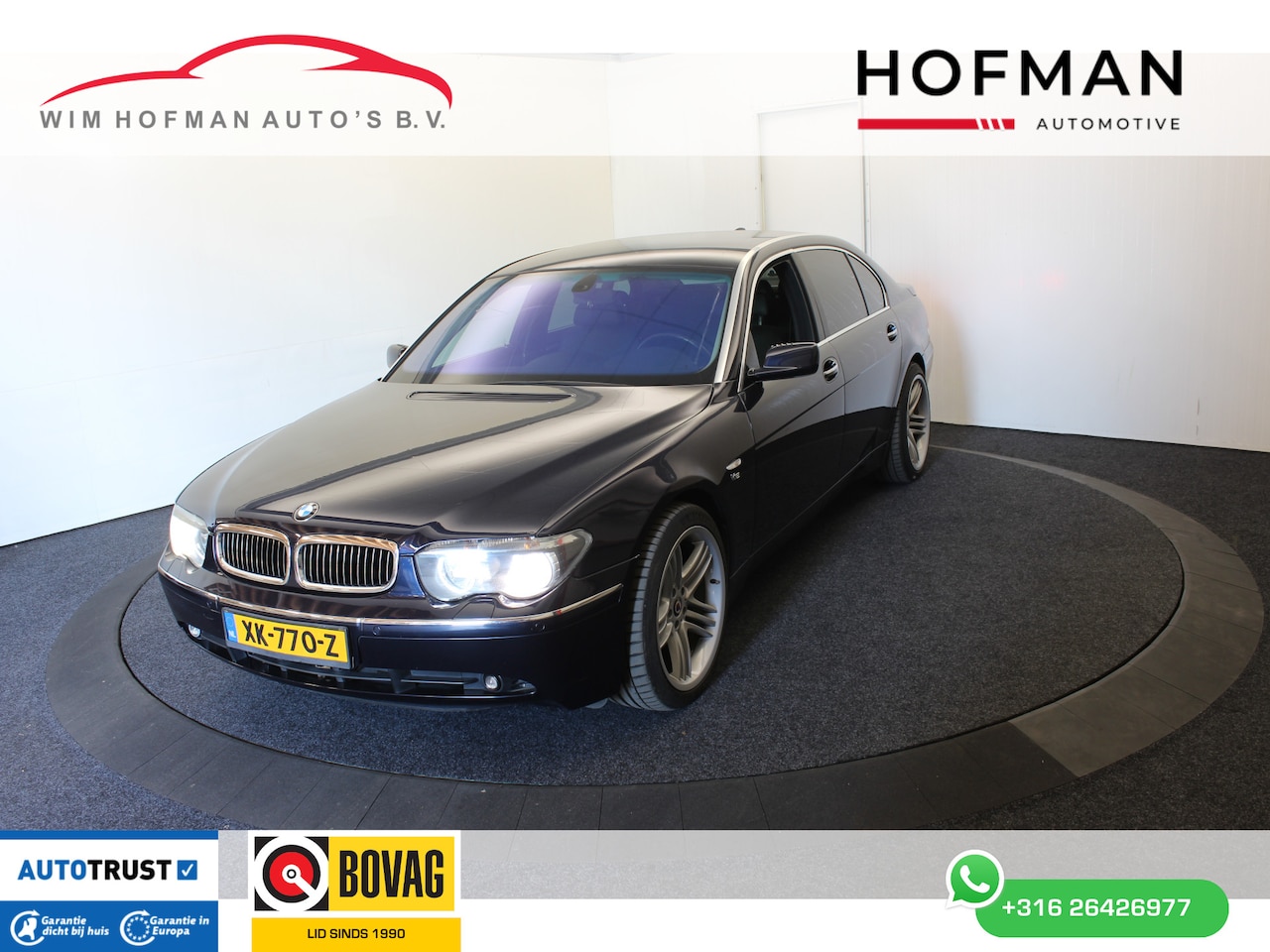 BMW 7-serie - 760Li Vol Optie's Nieuwstaat + DEALER ONDERHOUDEN YOUNGTIMER - AutoWereld.nl