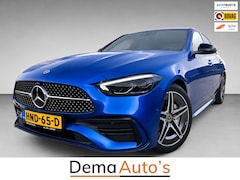 Mercedes-Benz C-klasse - 300 e AMG BLACK-LINE 313PK SOH-TEST/LUCHTVERING/PANO/V-COCKPIT/NAVI/DAB/CARPLAY/CAM///