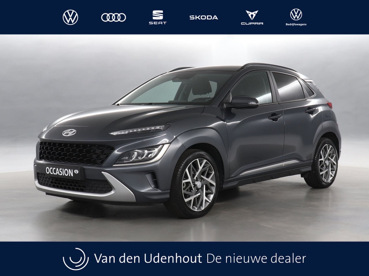 Hyundai Kona - 1.6 GDI 105pk HEV Fashion Sky / Navigatie / Keyless / Camera - AutoWereld.nl
