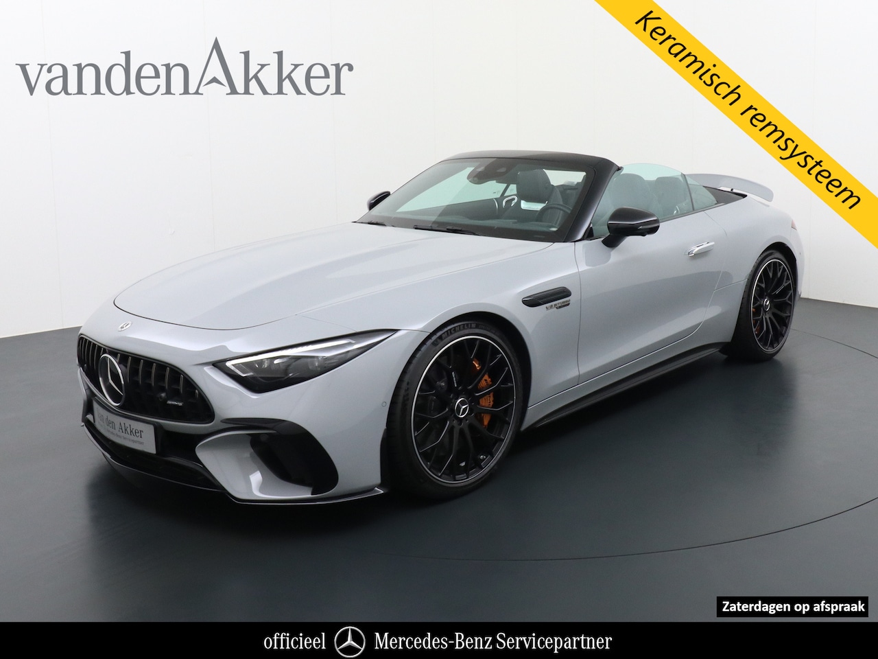 Mercedes-Benz SL-klasse Cabrio - 63 AMG 4Matic+ 585pk AMG 63 4Matic+ 585pk // Keramische remmen // BTW-auto // Neuslift // - AutoWereld.nl