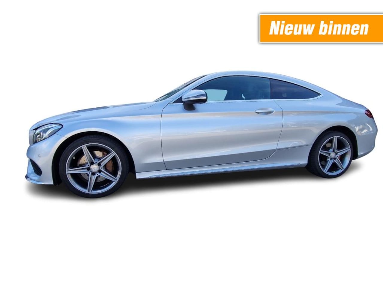 Mercedes-Benz C-klasse - Coupe 156pk AMG/PRESTIGE Leder Climate  Cruise Navi Burmeister Top - AutoWereld.nl