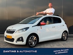 Peugeot 108 - 1.2 82pk TOP Roland Garros | Cabrio | Zeldzame uitvoering | Camera | Orig. NL | Dealer OH