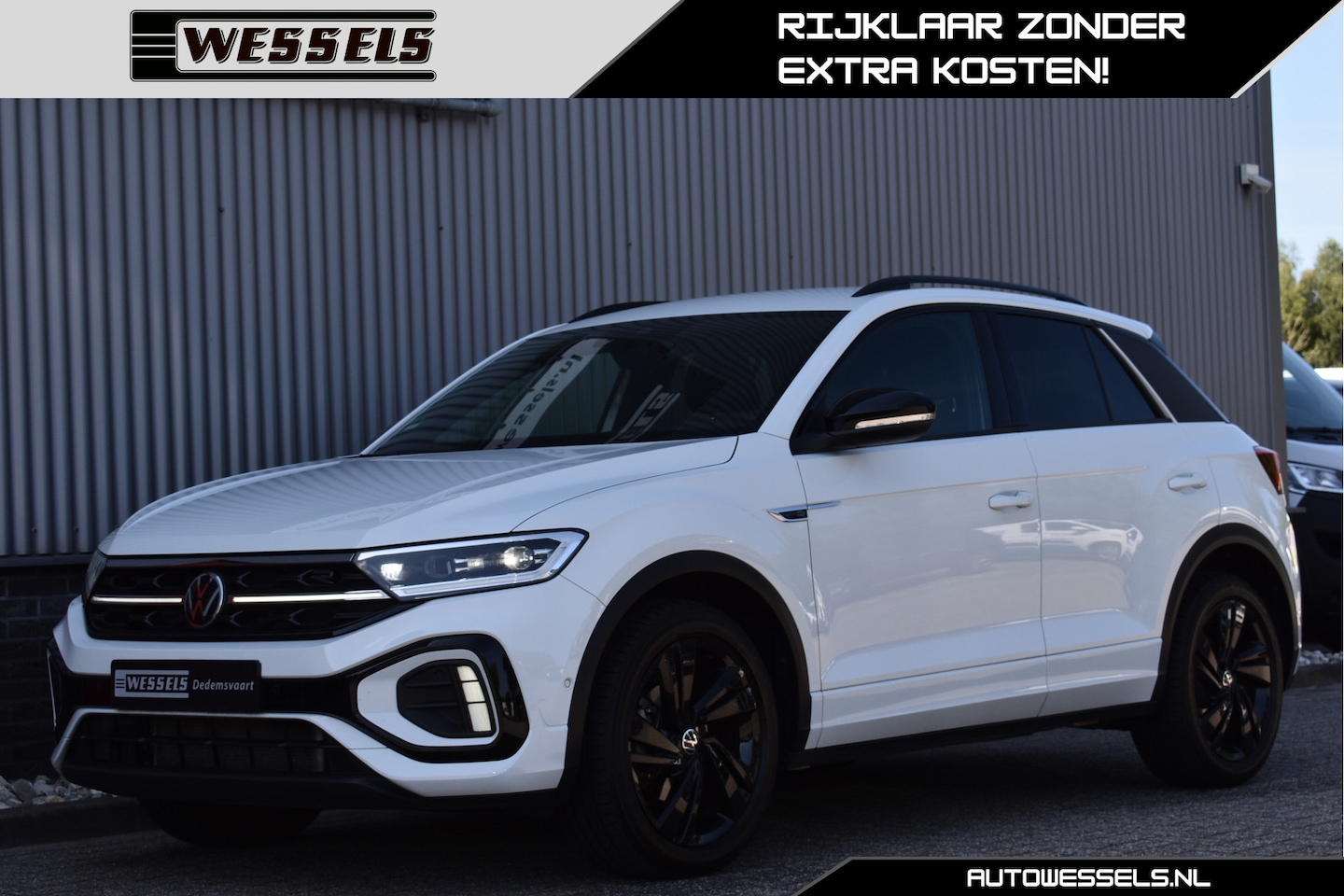 Volkswagen T-Roc - 1.5 TSI R-Line Black Style LED grill, Adaptive cruise, Ergo active + Massage, IQ Light, Af - AutoWereld.nl