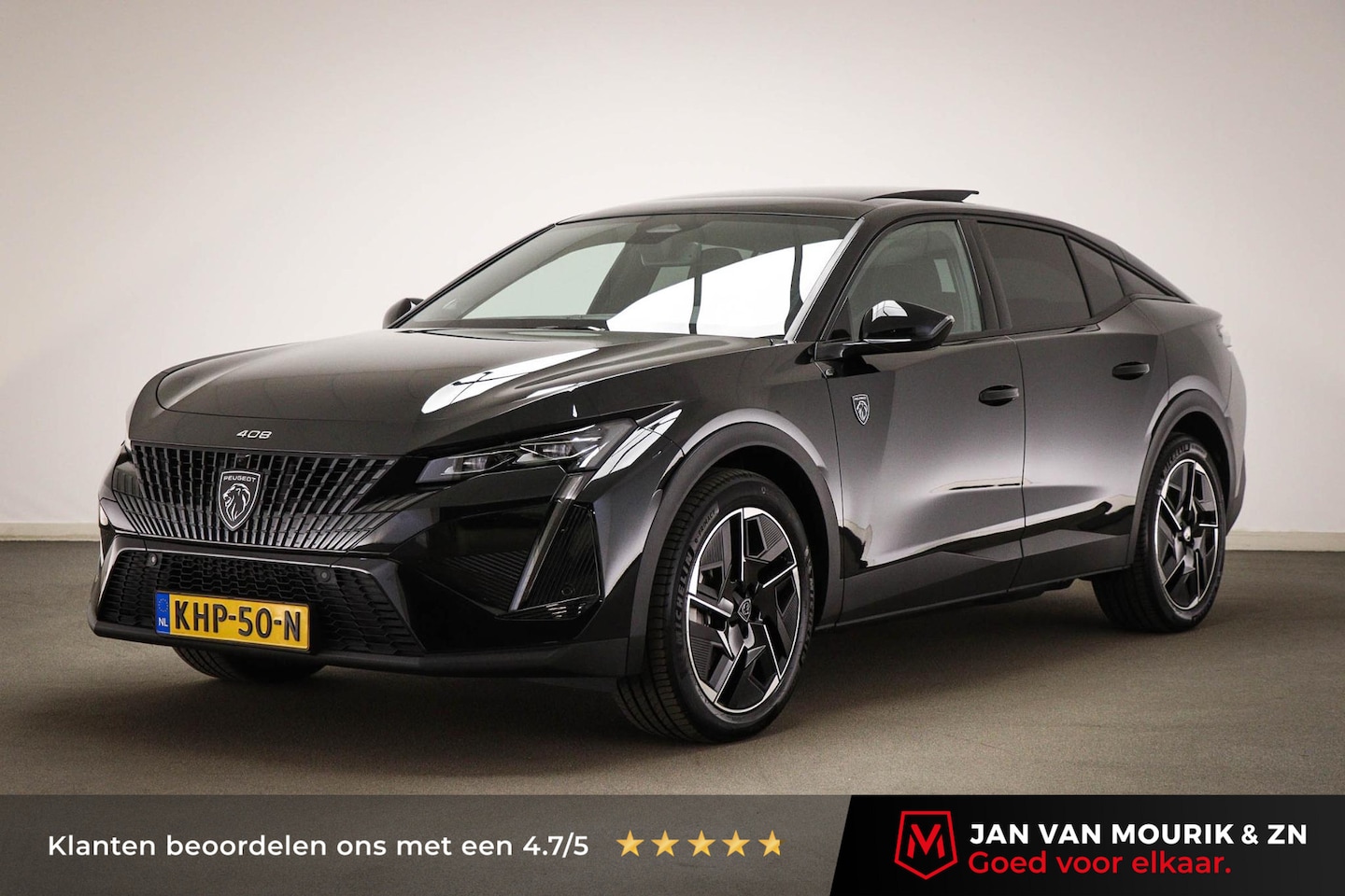 Peugeot e-408 - GT 58 kWh | NIEUW | PANORAMADAK | STUURVERWARMING | MASSAGE | DAB | APPLE | 360 CAMERA - AutoWereld.nl