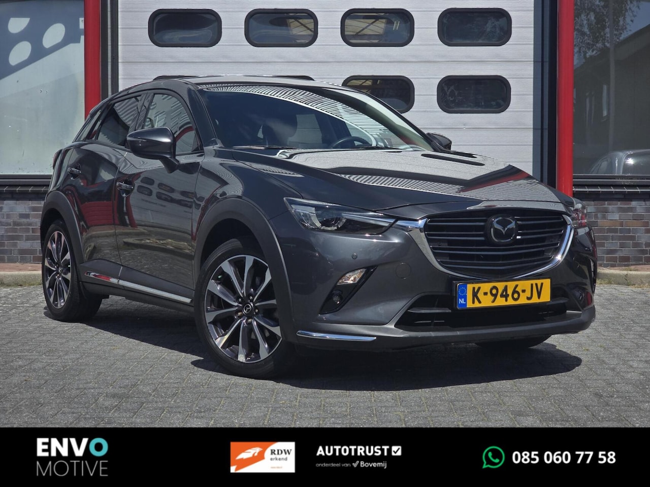 Mazda CX-3 - 2.0 SkyActiv-G 120 GT-M Automaat Navi/Bose/Trekh. - AutoWereld.nl