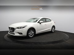 Mazda 3 - 3 2.0 SkyActiv-G 120 SkyLease+ Climate control / NAV / Metallic / LM velgen / Bluetooth /