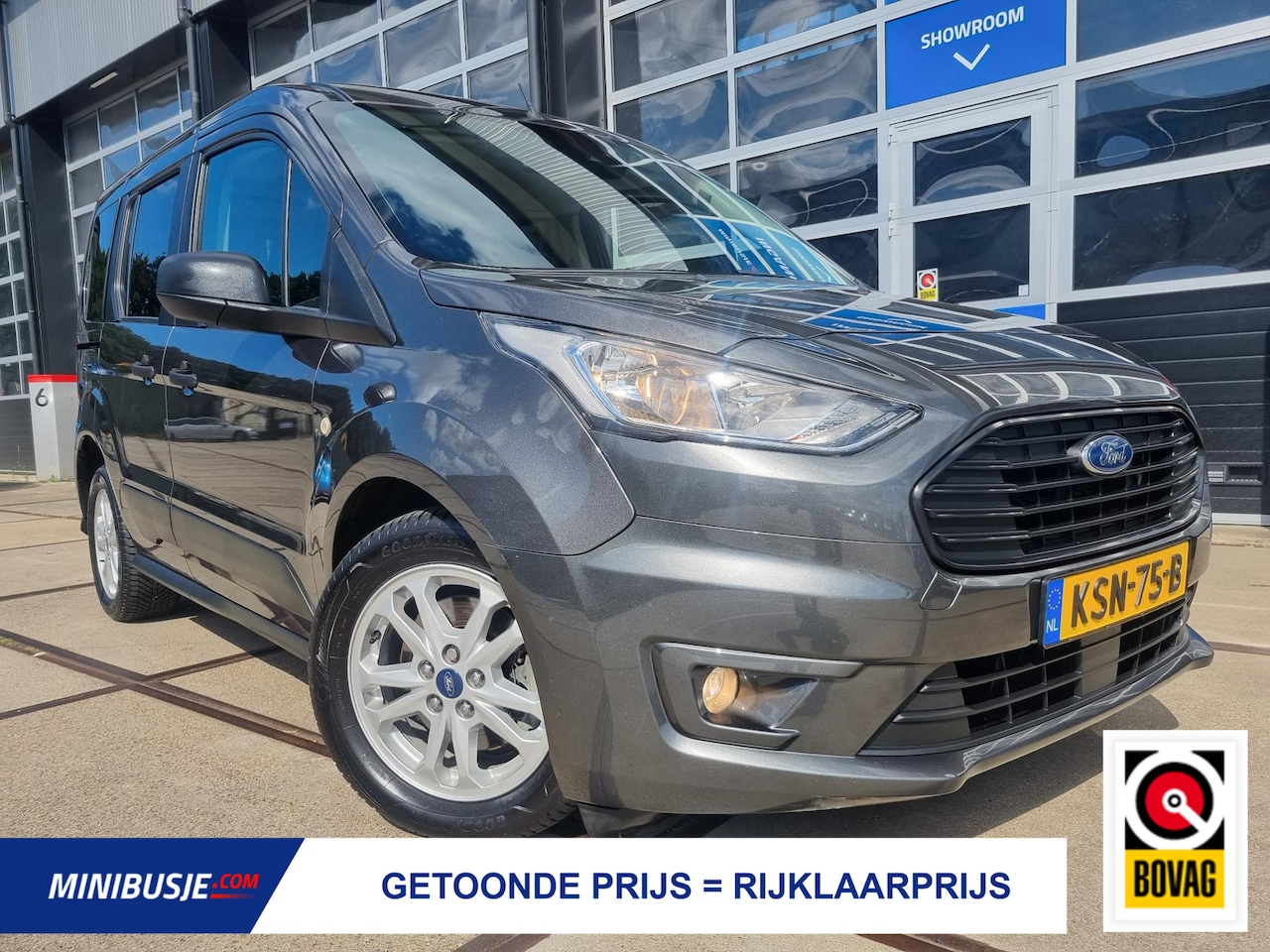 Ford Tourneo Connect Compact - 1.0 Trend AIRCO / CRUISE / TREKHAAK / PDC / LM-VELGEN - AutoWereld.nl