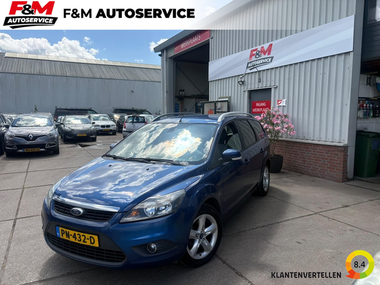 Ford Focus Wagon - 1.8 Limited Flexi Fuel Airco, cruise, trekhaak, pdc achter - AutoWereld.nl
