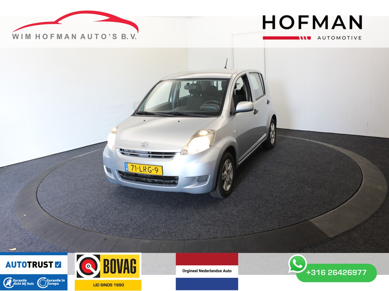 Volkswagen Up! - up Daihatsu Sirion 1.0-12V 70PK 5Drs 5 Pers Premium Airco 4x El Ramen LM Velgen - AutoWereld.nl