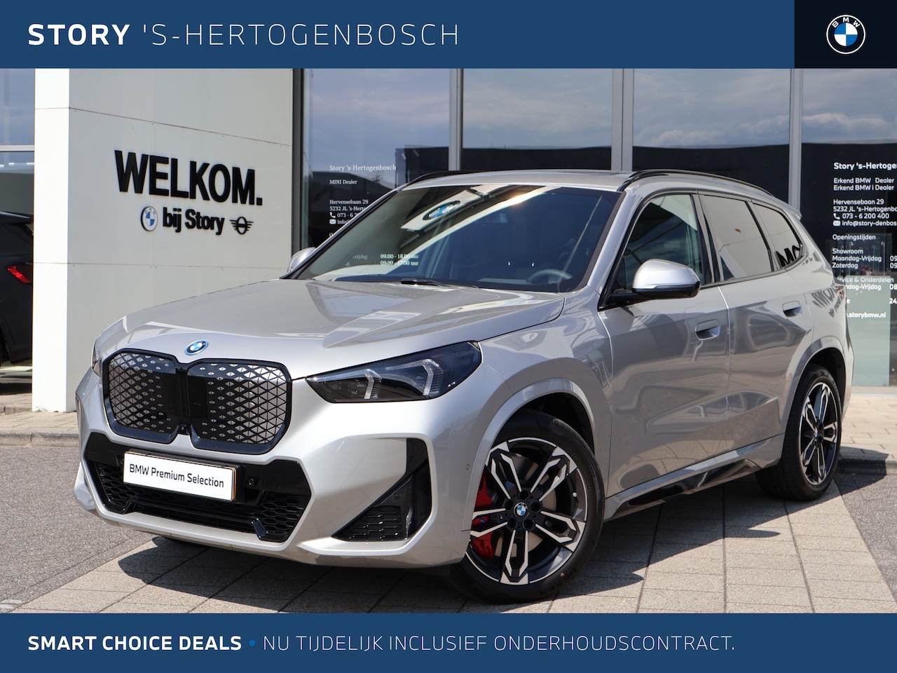 BMW iX1 - eDrive20 M Sport / Trekhaak / Panoramadak / Sportstoelen /	Comfort Access / Head-Up / Harm - AutoWereld.nl