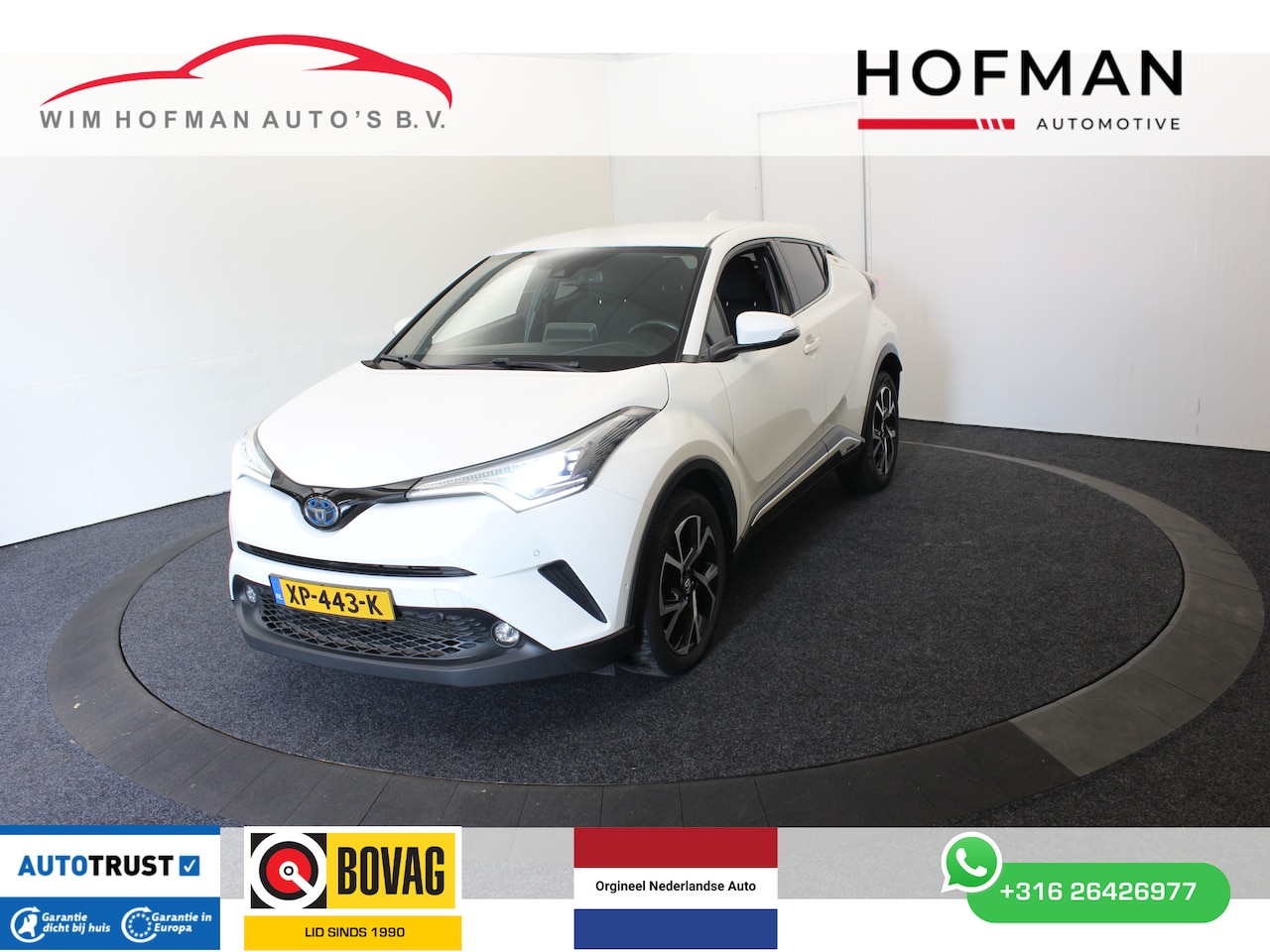 Toyota C-HR - 1.8 Hybrid Style JBL Sount Camera Dhoek Stoel+Stuurverwarming Dealer onderhouden - AutoWereld.nl