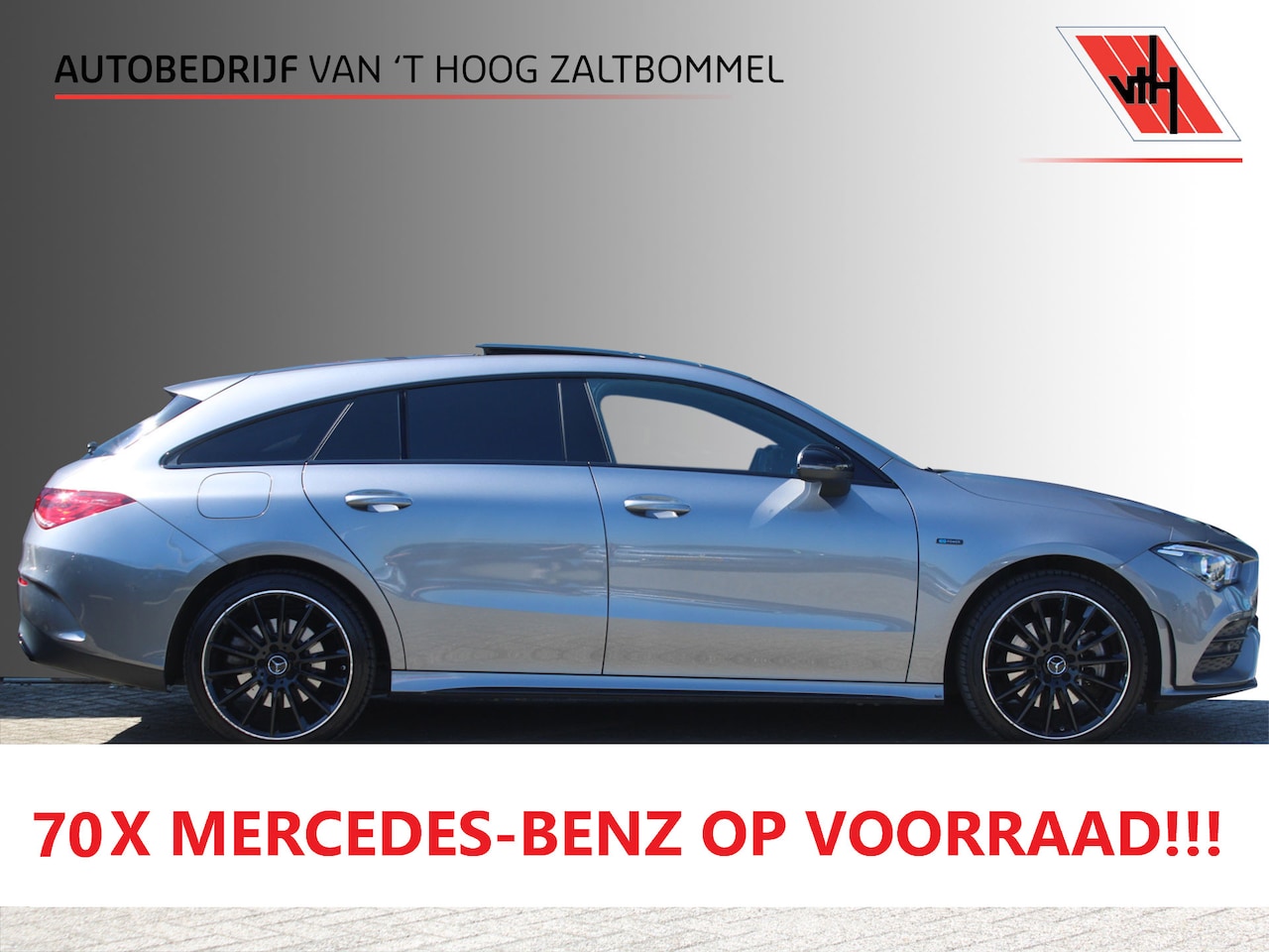 Mercedes-Benz CLA-klasse Shooting Brake - 250e AUT8 AMG Limited NIGHT PAKKET PANORAMADAK MEMORY SFEER TREKHAAK - AutoWereld.nl