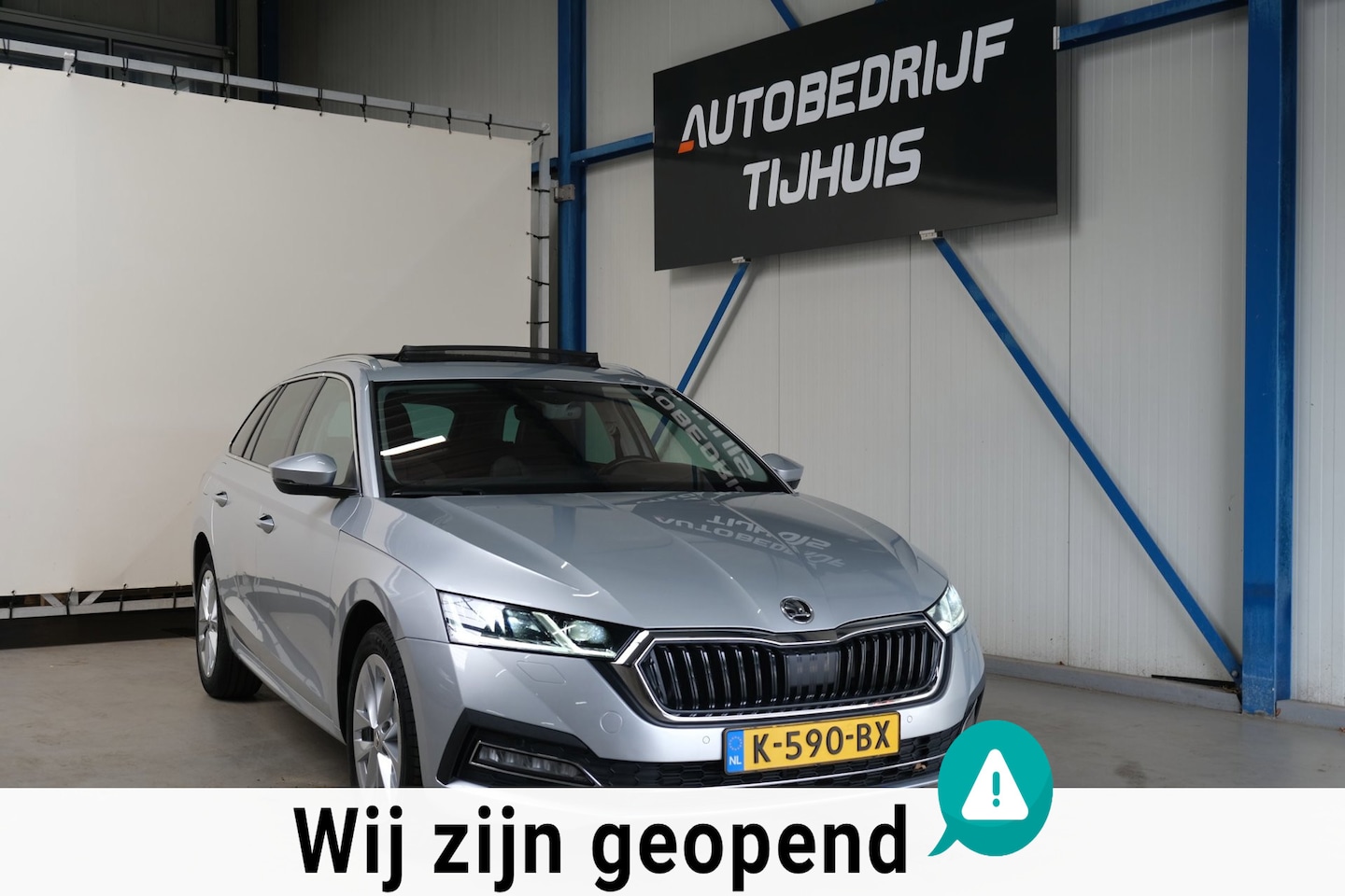 Skoda Octavia Combi - 1.0 e-TSI Business Edition Plus - N.A.P. Panodak, Airco, Cruise, Navi, PDC, Trekhaak. - AutoWereld.nl