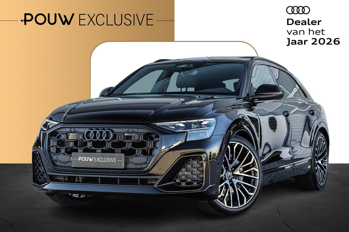 Audi Q8 - 55 TFSI e 394pk quattro Pro Line S | Achterasbesturing | Panoramadak | 23" Velgen - AutoWereld.nl