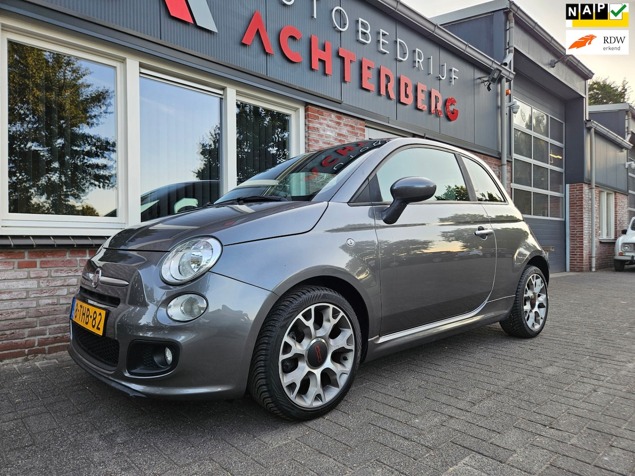 Fiat 500 - 0.9 TwinAir 500S Airco! Leuke/Nette Auto! NAP! Lichtmetalen Velgen! - AutoWereld.nl