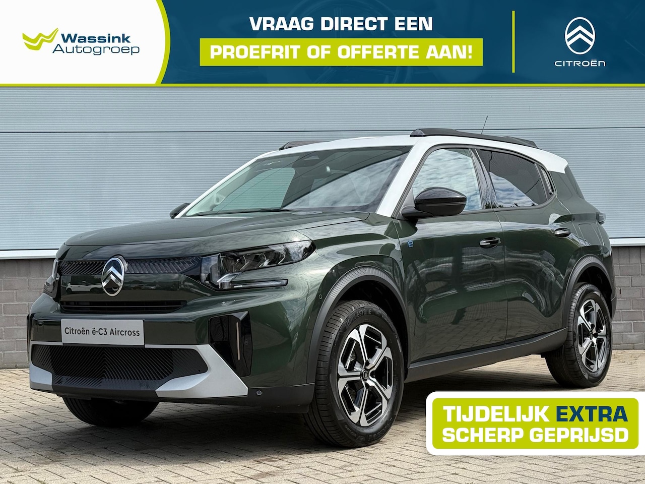 Citroën Ë-C3 Aircross - Extended Range Max | Navigatie | Camera | Lichtmetalen velgen | Apple Carplay/Android Auto - AutoWereld.nl